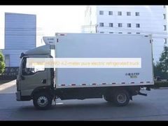 Sinotruk HOWO αμιγώς ηλεκτρικό φορτηγό ψυγείο 4,2 μέτρων